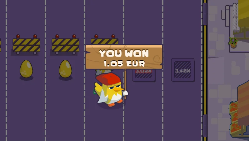 Demo Spiel Chicken Cross